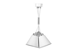 PREVENT 3 WHITE 241/3 nowoczesna lampa wisząca metalowy klosz
