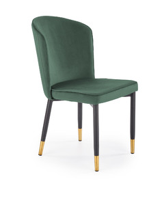 Krzesło K446 ciemny zielony  - Halmar