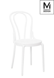MODESTO krzesło TONI białe - polipropylen - king home