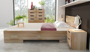 Łóżko drewniane bukowe SPECTRUM Maxi&Long 90x220 - Skandica