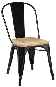 Krzesło Paris Wood czarny jesion - d2design