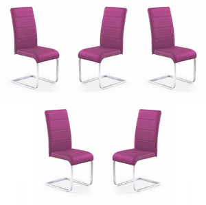 Pięć krzeseł fioletowych - 4795