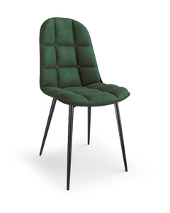 Krzesło K417 ciemny zielony velvet  - Halmar