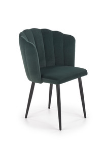 Krzesło K386 ciemny zielony  - Halmar