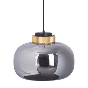 Lampa wisząca BOOM LED szaro złota 35 cm Step Into Design