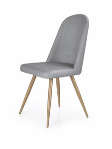 Krzesło K214 popiel / dąb miodowy  - Halmar