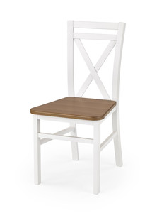 DARIUSZ 2 krzesło biały / olcha  - Halmar