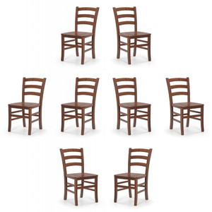 Osiem krzeseł czereśnia antyczna - 7099