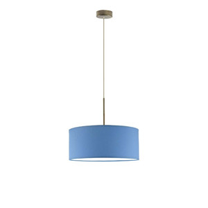 Lampa wisząca do pokoju dziecięcego fi - 40 cm - kolor niebieski - Lysne