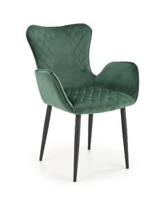 Krzesło K427 ciemny zielony  - Halmar