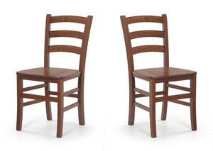 Dwa krzesła czereśnia antyczna - 7099
