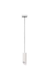 Lampa wisząca Skos 1 biała - Lampex