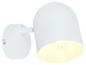 Azuro Lampa Kinkiet 1x40w E27 Biały - Candellux