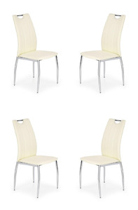 Cztery krzesła białe - 4793