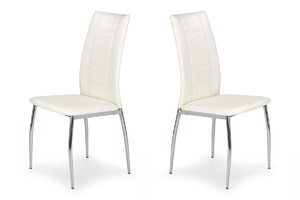 Dwa krzesła białe - 6576