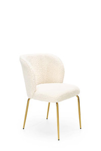 Krzesło K474 kremowy-złoty  - Halmar
