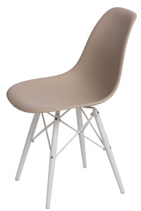 Krzesło P016W PP beżowy/white - d2design