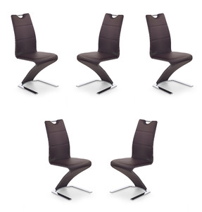 Pięć krzeseł brązowych - 4922
