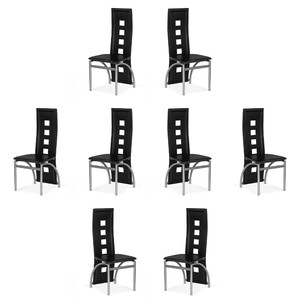 Osiem krzeseł czarnych - 7224