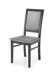 SYLWEK1 krzesło czarny / tap: velvet Monolith 85   - Halmar