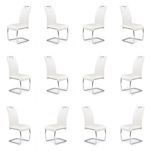 Dwanaście krzeseł białych - 0114