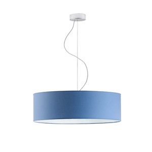 Lampa wisząca dla dzieci HAJFA fi - 60 cm - kolor niebieski - Lysne