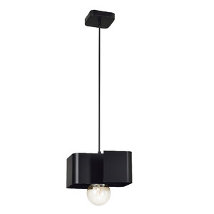 KOMA 1 BLACK 630/1 czarna lampa wisząca dużo światła nowoczesne wzornictwo