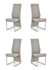 Cztery krzesła cappuccino - 0411