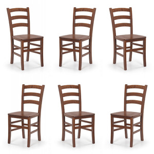 Sześć krzeseł czereśnia antyczna - 7099