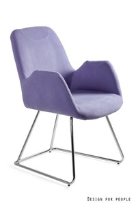 Krzesło City niebieskie - Unique