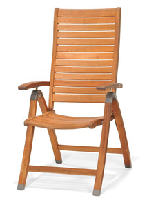 Krzesło składane z podłokietnikami Catalina - Fernity Promocja