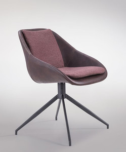 Krzesło Poter Soft obrotowe brązowe ciem - Maduu Studio