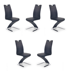 Pięć krzeseł czarnych - 4915