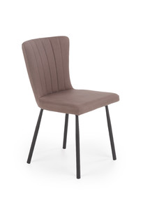K380 krzesło brązowy  - Halmar