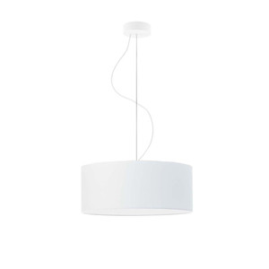 Lampa wisząca HAJFA fi - 40 cm - kolor biały - Lysne