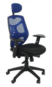 Fotel biurowy KB-8905 niebieski Stema