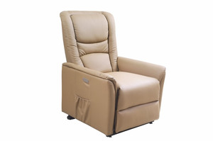 SENATOR recliner z funkcją masażu, podgrzewania oraz podnoszenia beżowy - Halmar