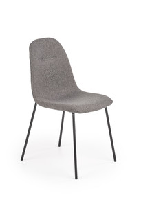 K413 krzesło popielaty  - Halmar