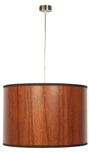 Timber Lampa Wisząca 1x60w E27 Dąb 30x20 - Candellux