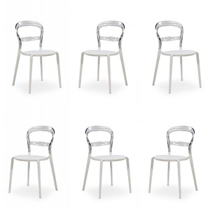 Sześć krzeseł bezbarwnych - 1732