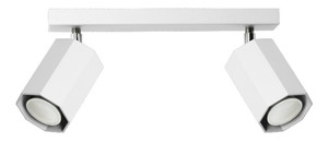 Plafon Hex 2 biały - Lampex