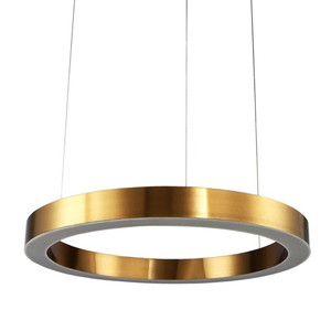Lampa wisząca CIRCLE 60 LED mosiądz 60 cm Step Into Design