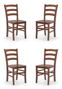 Cztery krzesła czereśnia antyczna - 7099