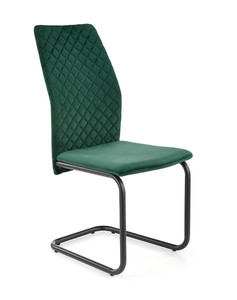 Krzesło K444 ciemny zielony  - Halmar