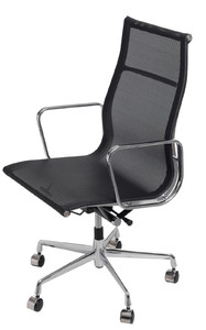 Fotel biurowy CH1191T czarna siatka - d2design
