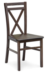 DARIUSZ 2 krzesło ciemny orzech  - Halmar