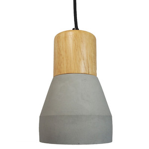 Lampa wisząca CONCRETE szary beton 12 cm Step Into Design