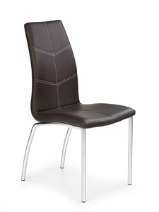 K114 krzesło brązowy  - Halmar