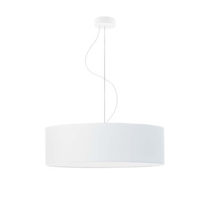 Biała lampa wisząca HAJFA fi - 60 cm - kolor biały - Lysne
