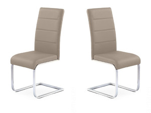 Dwa krzesła cappucino - 1098